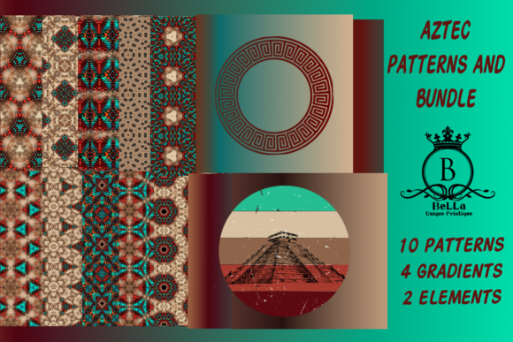 Aztec Inspired Patterns and More: A Practical Guide to Authentic Graphic Resources