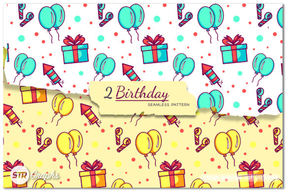Birthday - Seamless Patterns: A Practical Guide for Designers and Content Creators