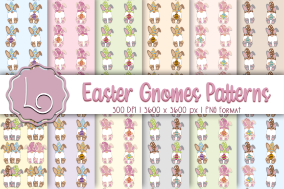 Easter Gnomes Patterns: A Creative, High-Resolution Resource for Crafters and Designers