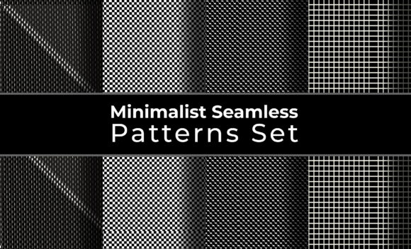 Minimalist Seamless Patterns Set