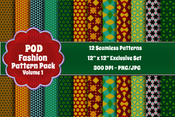 Print on Demand Fashion Patterns