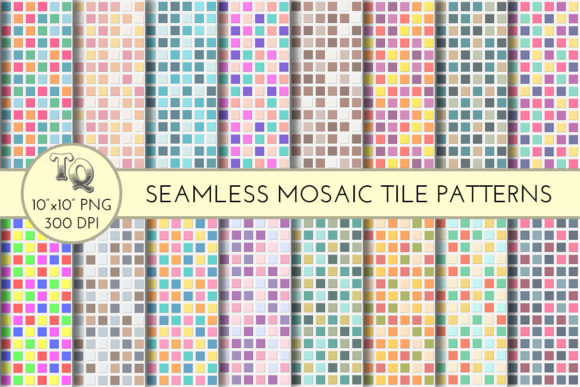 Seamless Mosaic Tile Patterns: Design Freedom, Without the Gaps