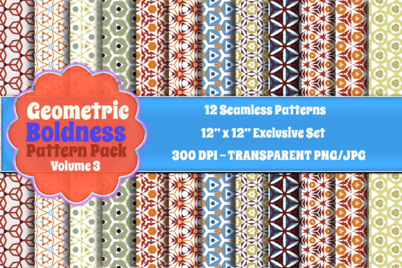 Sublimation Print Patterns - Volume 3